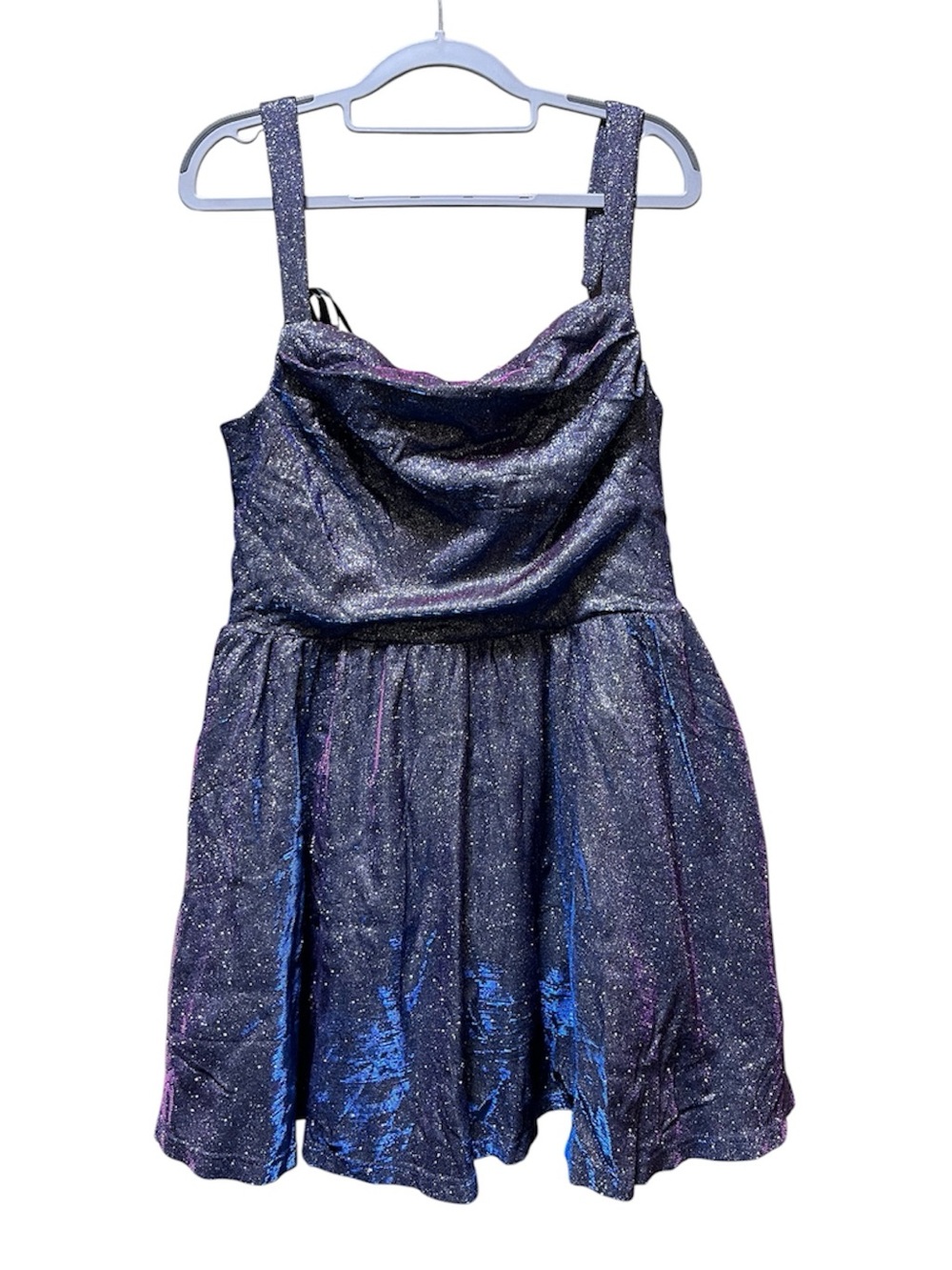 NWOT - Berylove - Iridescent Blue/ Purple Sparkle Dress